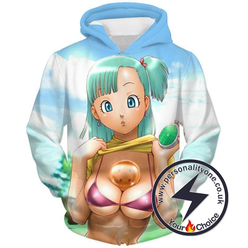 Dragon Ball Z - Sexy Bulma 3D - Hoodies